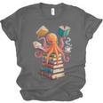 Octopus Book Reading Book Reader Ocean Octopus Unisex Jersey T-Shirt Octopus Book Reading Book Reader Ocean Octopus Unisex Jersey T-Shirt