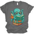 Octopus Reading Book Reading Bookworm Reader Unisex Jersey T-Shirt Octopus Reading Book Reading Bookworm Reader Unisex Jersey T-Shirt