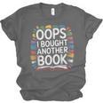 Oops I Bought Another Book Library Reader Bibliophile Unisex Jersey T-Shirt