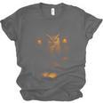 Owl Library Books Wisdom Reading Vintage Scholar Unisex Jersey T-Shirt