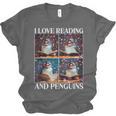 Penguin Love Reading And Penguins Child Book Lover Unisex Jersey T-Shirt Penguin Love Reading And Penguins Child Book Lover Unisex Jersey T-Shirt