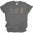 Plants Birds Books Lover Bird Watching Outfit For Bird Nerd Unisex Jersey T-Shirt