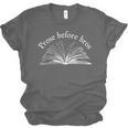 Prose Before Bros Book Lover Literary Reading Unisex Jersey T-Shirt Prose Before Bros Book Lover Literary Reading Unisex Jersey T-Shirt