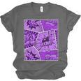 Purple Comic Book Purple Color Graphic Unisex Jersey T-Shirt Purple Comic Book Purple Color Graphic Unisex Jersey T-Shirt