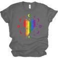 Rainbow Book With Stars And Moon Phases Gay Pride LGBT Unisex Jersey T-Shirt Rainbow Book With Stars And Moon Phases Gay Pride LGBT Unisex Jersey T-Shirt