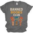 Read Banned Books Club Freely Anti-Censorship Librarian Unisex Jersey T-Shirt