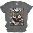 Read Banned Books Drink Coffee Fight Evil Book Reader Lovers Unisex Jersey T-Shirt Read Banned Books Drink Coffee Fight Evil Book Reader Lovers Unisex Jersey T-Shirt