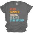 Read Banned Books Be Kind Stay Weird Unisex Jersey T-Shirt Read Banned Books Be Kind Stay Weird Unisex Jersey T-Shirt