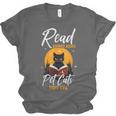 Read Banned Books Pet Cats Fight Evil Read Banned Reader Unisex Jersey T-Shirt Read Banned Books Pet Cats Fight Evil Read Banned Reader Unisex Jersey T-Shirt