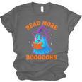 Read More Books Halloween Book Cute Ghost Reading Teaching Unisex Jersey T-Shirt