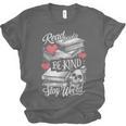 Read Books Be Kind Stay Weird Skeleton Heart Reading Alt Unisex Jersey T-Shirt Read Books Be Kind Stay Weird Skeleton Heart Reading Alt Unisex Jersey T-Shirt
