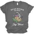 Read Books Be Kind Stay Weird Unisex Jersey T-Shirt