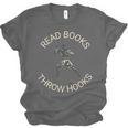 Read Books Throw Hooks Boxing Literacy Shirt Unisex Jersey T-Shirt