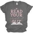 Read Your Heart Out Book Adventures In Pages Unisex Jersey T-Shirt Read Your Heart Out Book Adventures In Pages Unisex Jersey T-Shirt