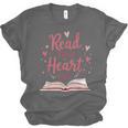 Read Your Heart Out Book Escape Into Stories Unisex Jersey T-Shirt