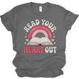 Read Your Heart Out Book Lover Fun Reading Time Unisex Jersey T-Shirt