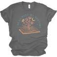 I Read Past My Bedtime Book Flower Butterfly Moon Bookish Unisex Jersey T-Shirt I Read Past My Bedtime Book Flower Butterfly Moon Bookish Unisex Jersey T-Shirt