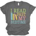 I Read Past My Bedtime Book Quote Humor Unisex Jersey T-Shirt