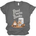 Read S'More Books Camping Outdoors Reading Campfire Smores Unisex Jersey T-Shirt Read S'More Books Camping Outdoors Reading Campfire Smores Unisex Jersey T-Shirt