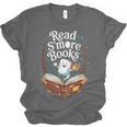 Read S'More Books Camping Outdoors Travel Campfire Unisex Jersey T-Shirt Read S'More Books Camping Outdoors Travel Campfire Unisex Jersey T-Shirt