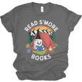 Read S'More Books Reading Camping Smores Kawaii S'Mores Unisex Jersey T-Shirt