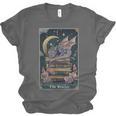 The Reader Tarot Card Book Dragon Romantasy Fantasy Bookish Unisex Jersey T-Shirt