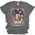 The Reader Tarot Card Shirt Bird Book Lover Bookworm Unisex Jersey T-Shirt