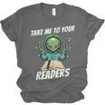 Take Me To Your Readers Across America Read More Books Unisex Jersey T-Shirt