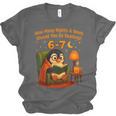 Reading 6 7 Six Seven Meme English Teacher Book Lover Unisex Jersey T-Shirt