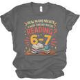 Reading 6 7 Six Seven Meme Slang Teacher Book Lover Unisex Jersey T-Shirt Reading 6 7 Six Seven Meme Slang Teacher Book Lover Unisex Jersey T-Shirt
