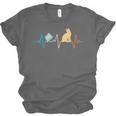 Reading Cat Heartbeat Book & Cat Lover Unisex Jersey T-Shirt Reading Cat Heartbeat Book & Cat Lover Unisex Jersey T-Shirt