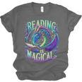 Reading Is Magical Dragon Tee Perfect For Book Lovers Kids Unisex Jersey T-Shirt