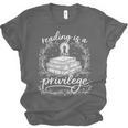Reading Is A Privilege Vintage Reading Lover Books Unisex Jersey T-Shirt Reading Is A Privilege Vintage Reading Lover Books Unisex Jersey T-Shirt
