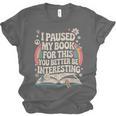 Reading Quote For Bookworm And Librarian Unisex Jersey T-Shirt