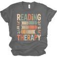 Reading Is My Therapy Book Lover Unisex Jersey T-Shirt Reading Is My Therapy Book Lover Unisex Jersey T-Shirt