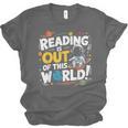 Reading Is Out Of This World Space Book Lover Kids Unisex Jersey T-Shirt