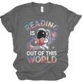 Reading Is Out Of This World Space Book Lover Unisex Jersey T-Shirt