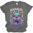 Readsalotl Axolotl Book Lovers Axolotls Unisex Jersey T-Shirt Readsalotl Axolotl Book Lovers Axolotls Unisex Jersey T-Shirt