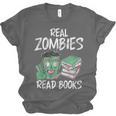 Real Zombies Read Books Zombie Unisex Jersey T-Shirt Real Zombies Read Books Zombie Unisex Jersey T-Shirt