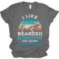 Retro Bearded Dragon Introvert For Lizard Lovers Unisex Jersey T-Shirt