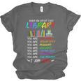 Retro Librarian Book Reader Library Book Reading Unisex Jersey T-Shirt