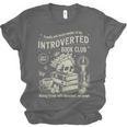 Retro Proud Anti Social Member Of Introverted Book Club Unisex Jersey T-Shirt Retro Proud Anti Social Member Of Introverted Book Club Unisex Jersey T-Shirt