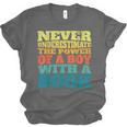 Retro Never Underestimate The Power Of a Boy With a Book Unisex Jersey T-Shirt Retro Never Underestimate The Power Of a Boy With a Book Unisex Jersey T-Shirt