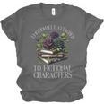 Romance Book Shirt Emotionally Attached Fictional Characters Unisex Jersey T-Shirt