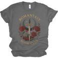 Romantasy Book Club Coffee Sword Roses Unisex Jersey T-Shirt Romantasy Book Club Coffee Sword Roses Unisex Jersey T-Shirt