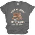 Romantasy I Dust My Shelves But My Books Are Still Filthy Unisex Jersey T-Shirt Romantasy I Dust My Shelves But My Books Are Still Filthy Unisex Jersey T-Shirt