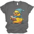 Rubber Duck Reading Book Rubber Duckie Reader Coffee Lover Unisex Jersey T-Shirt Rubber Duck Reading Book Rubber Duckie Reader Coffee Lover Unisex Jersey T-Shirt