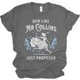 Run Like Mr Collins Just Proposed Books And Running Unisex Jersey T-Shirt Run Like Mr Collins Just Proposed Books And Running Unisex Jersey T-Shirt