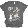 Run Like Mr Collins Just Proposed Vintage Book Quote Unisex Jersey T-Shirt Run Like Mr Collins Just Proposed Vintage Book Quote Unisex Jersey T-Shirt