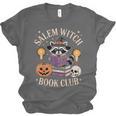 Salem Witch Book Club Bookish Halloween Raccoon Witchcraft Unisex Jersey T-Shirt